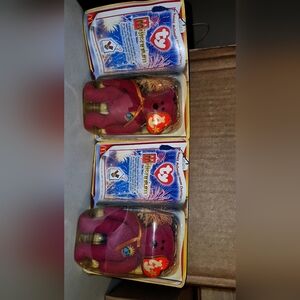 Ty Teenie Beanie Baby Mcdonalds Millennium Bear